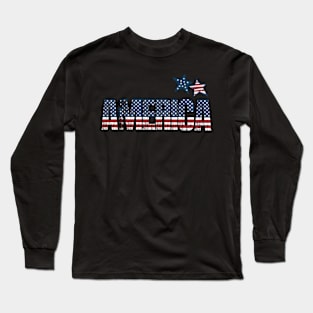 America USA Long Sleeve T-Shirt